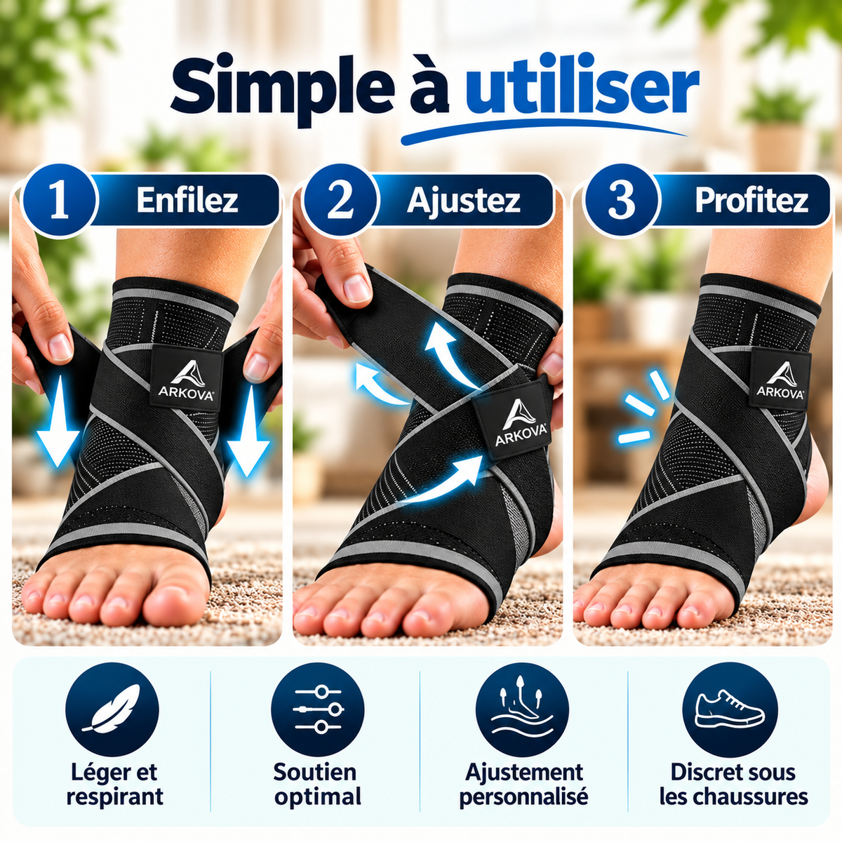 ARKOVA® Manchon de Confort Plantaire